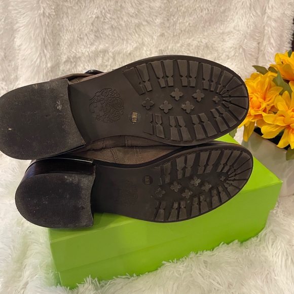 Vince Camuto Biege Suede Boots Size 8.5 - Picture 7 of 9